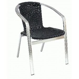 Black Monaco wicker stacking chair-TP  39.00<br />Please ring <b>01472 230332</b> for more details and <b>Pricing</b> 